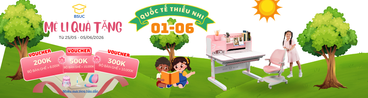 Chương trình khuyễn mãi đặc biệt ngày quốc tế thiếu nhi 1/6