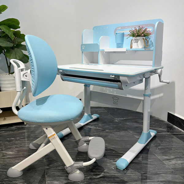 Bộ bàn học sinh thông minh cho bé DA-6008v1 ghế DC-2060v1 10 Bàn 6008 Ghế 2060 Ảnh 02